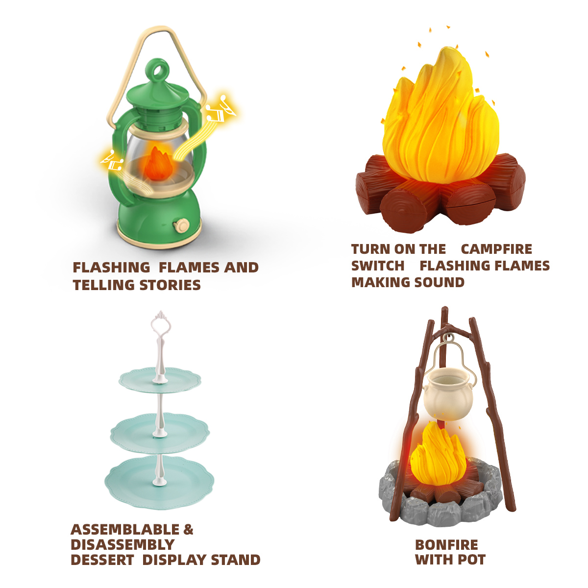 Kids Camping Set Campfire Pret - Outdoor Camping Toys のレビューと価格