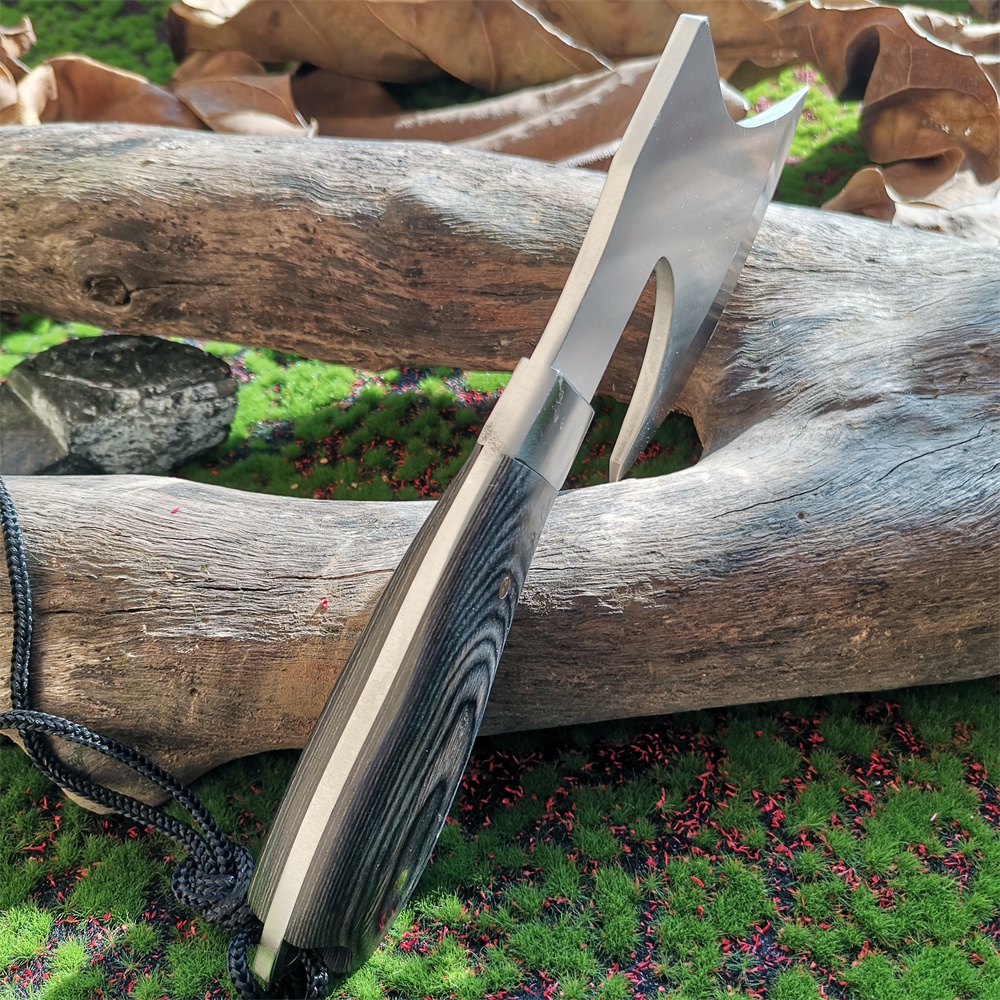 Wooden Handle Stainless Steel  - Camp Axe Hatchet のレビューと価格
