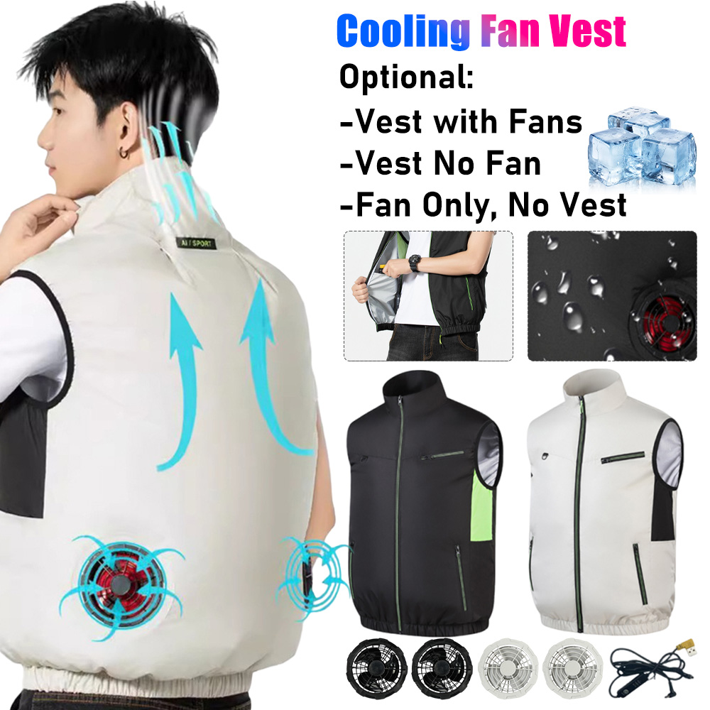 2025 Cooling Fan Vest Air Cond - Outdoor Camping Air Conditioner のレビューと価格