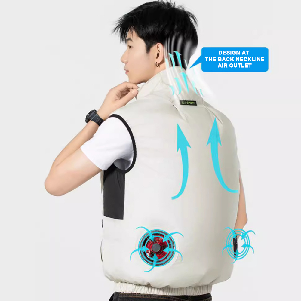 2025 Cooling Fan Vest Air Cond - Outdoor Camping Air Conditioner のレビューと価格