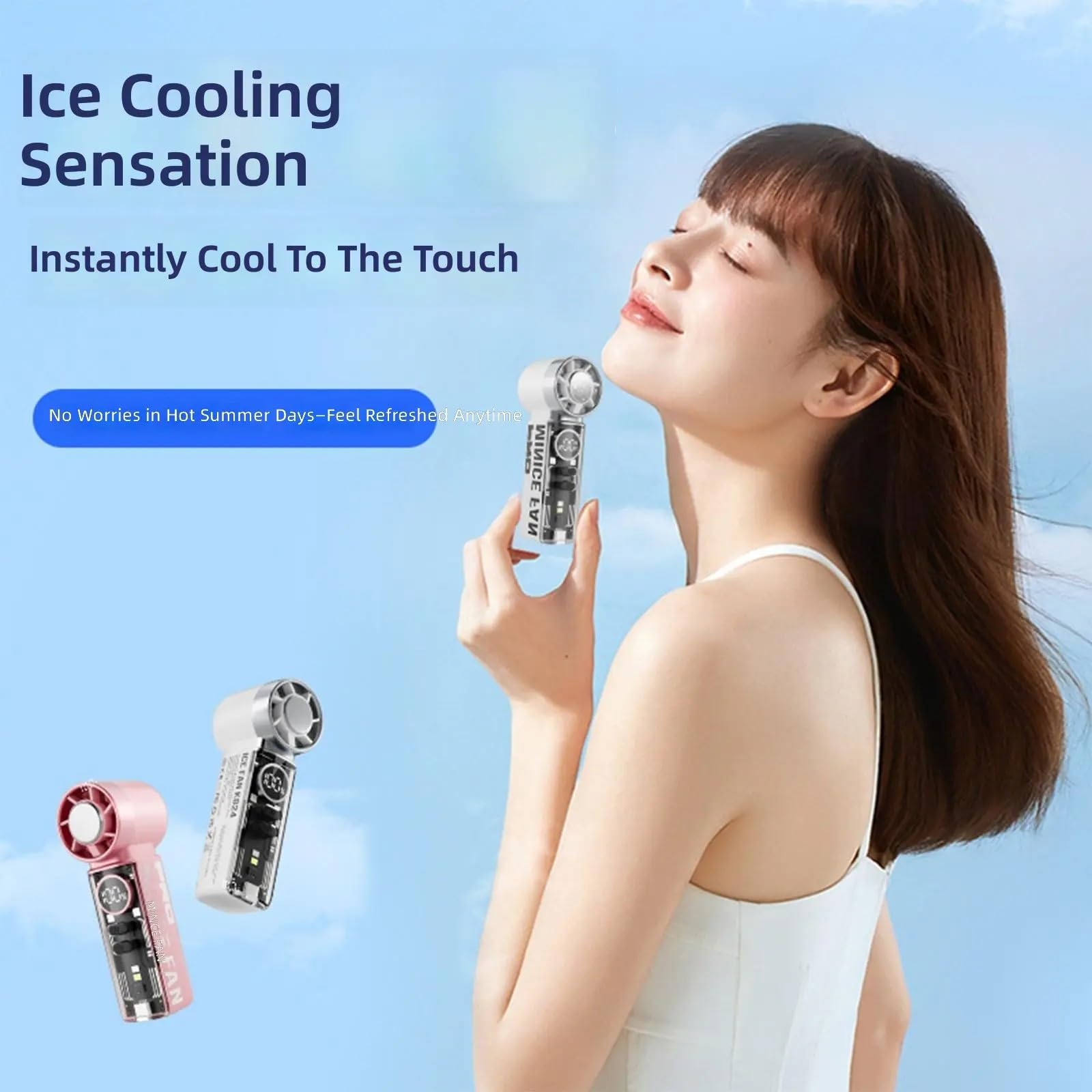 Rechargeable Mini Portable Han - Outdoor Camping Fan のレビューと価格