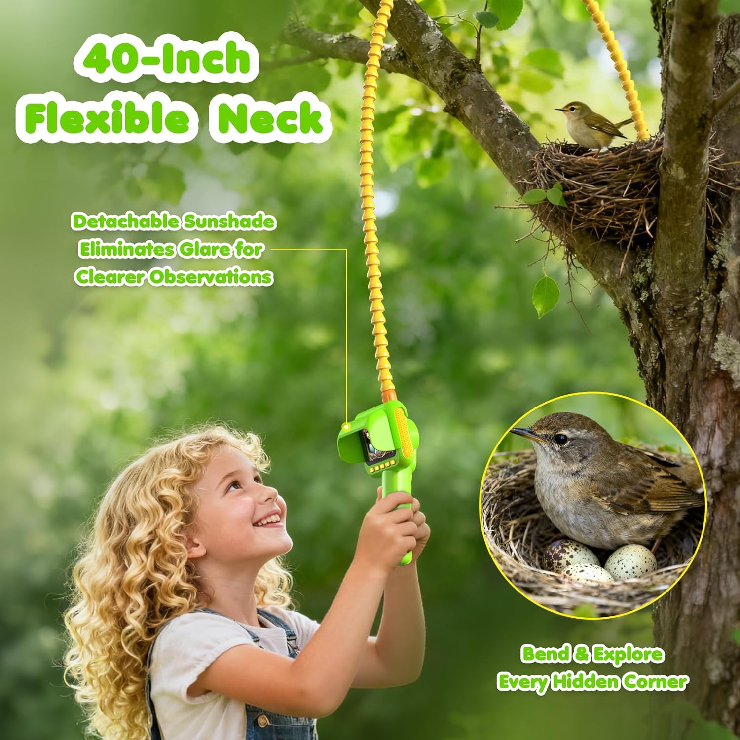 Endoscope for Kids, Borescope  - Outdoor Camping Toys のレビューと価格