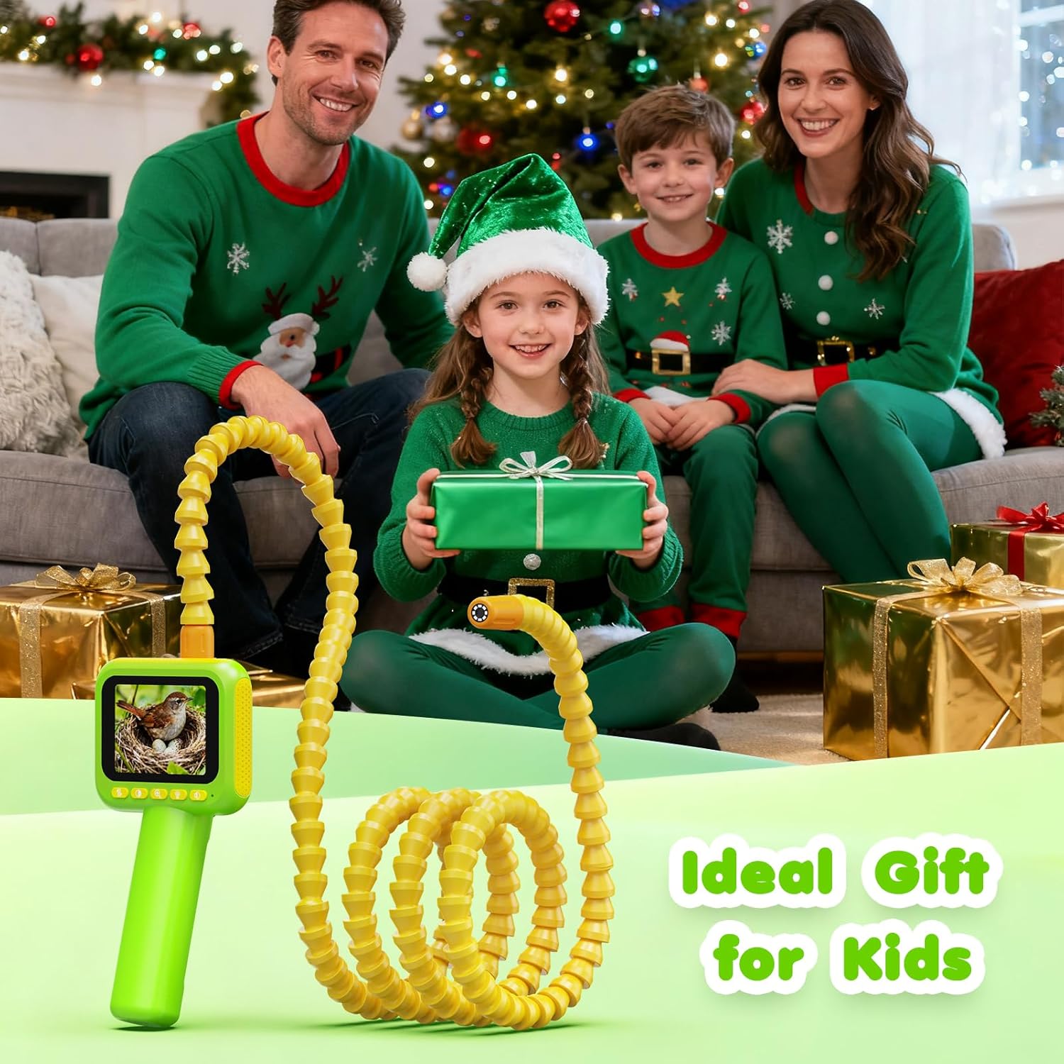 Endoscope for Kids, Borescope  - Outdoor Camping Toys のレビューと価格
