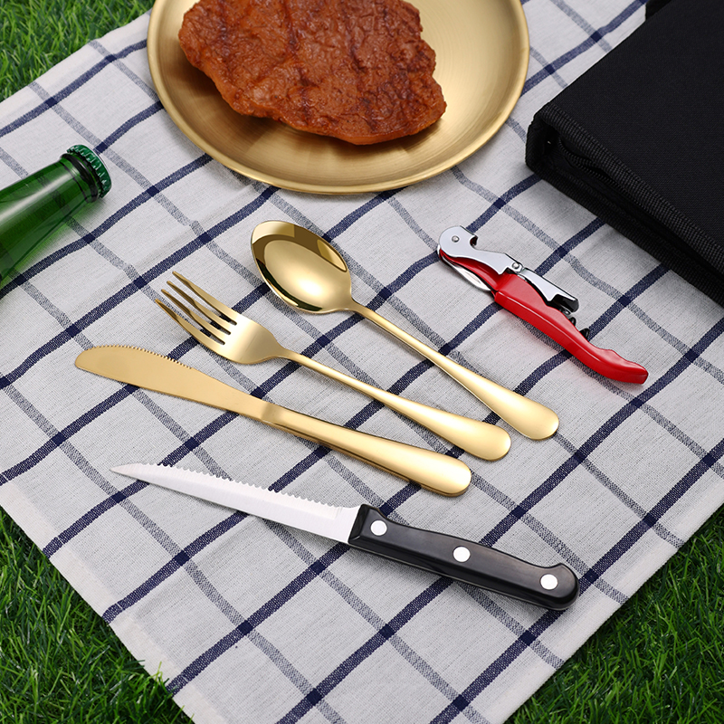10Pcs Camping Tableware Set 30 - Outdoor Camping Outfit のレビューと価格