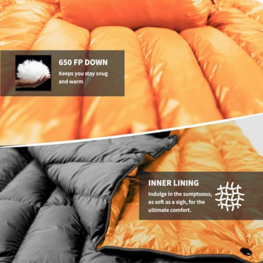 Ultralight Down Camping Blanke - Outdoor Camping Hammock のレビューと価格