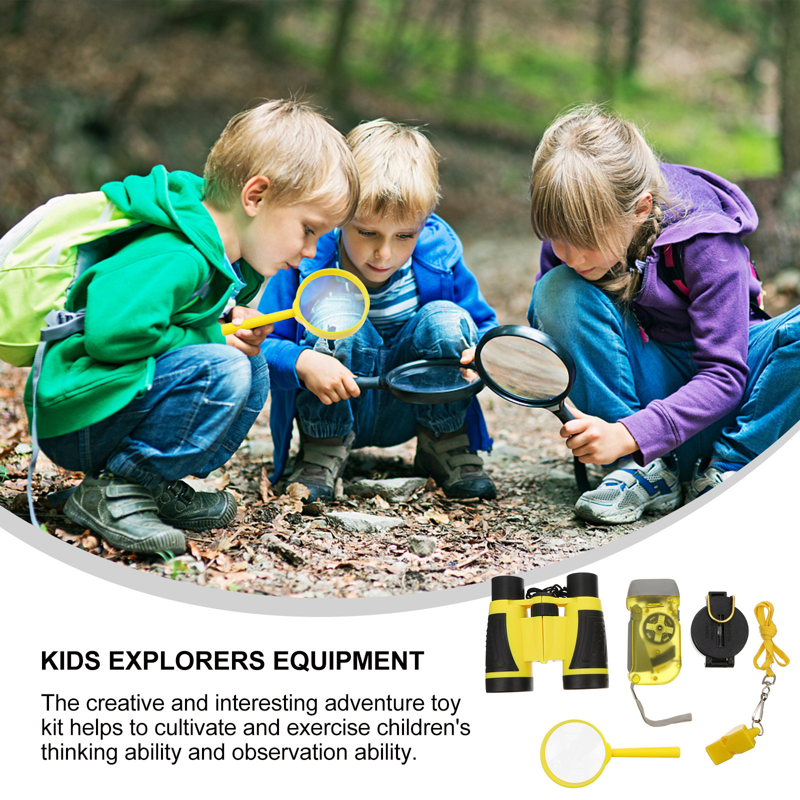 1Set Kids Outdoor Adventure In - Outdoor Camping Toys のレビューと価格
