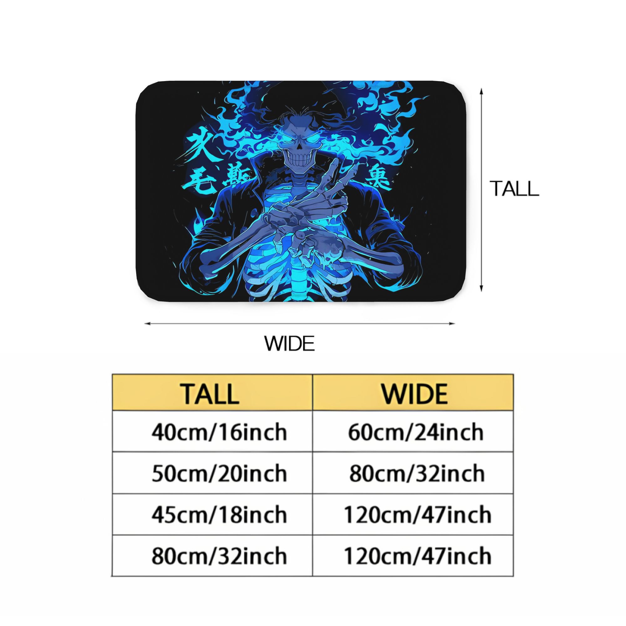 Brook One Piece Blue Flame Ani - Outdoor Camping Anime のレビューと価格