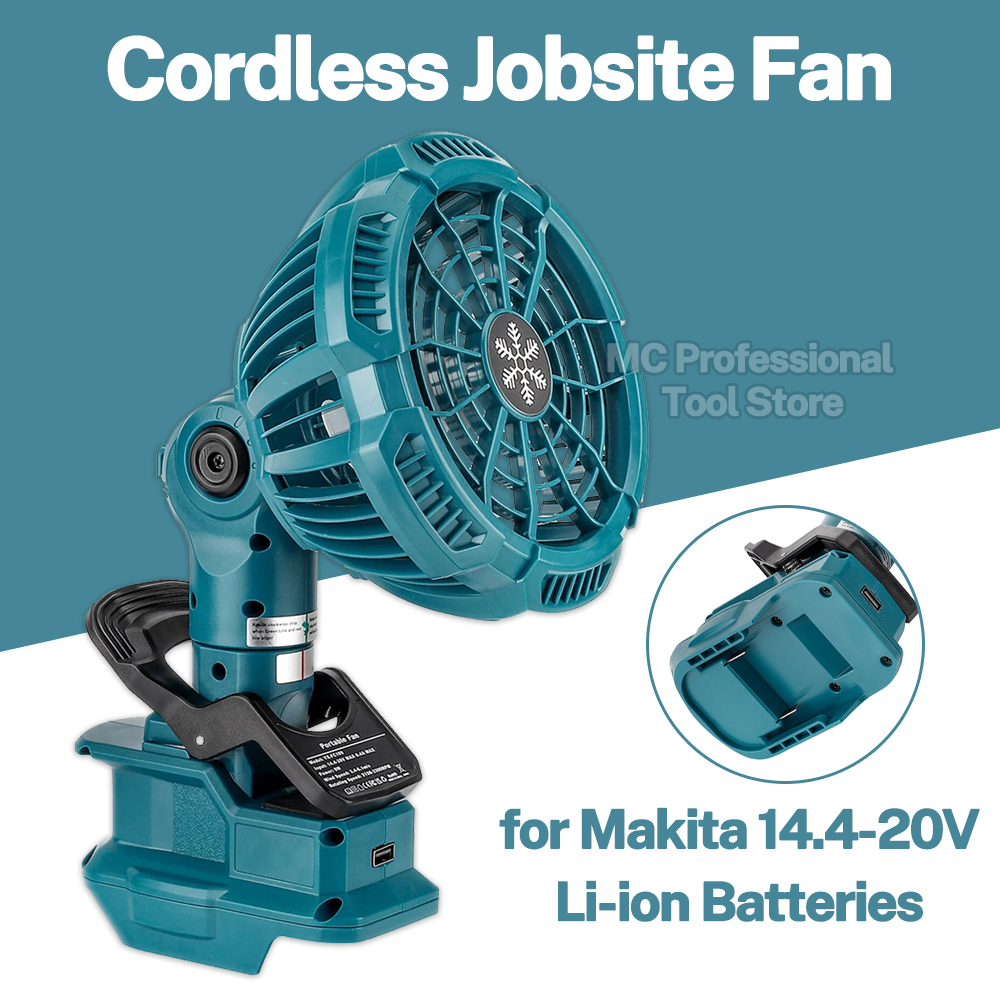Portable Clip on Fan for Makit - Outdoor Camping Jobs のレビューと価格