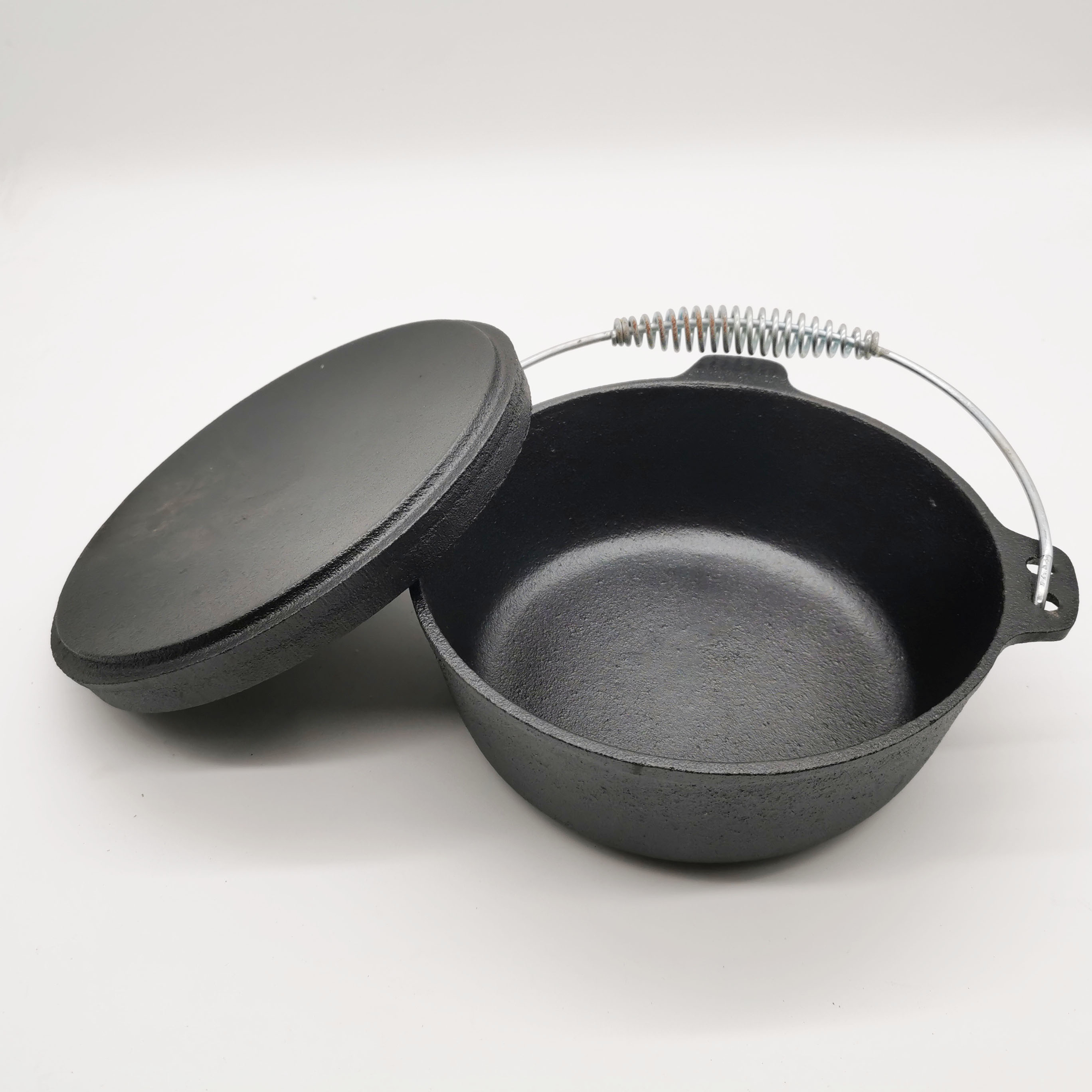 2QT Cast Iron Camp Dutch Oven  - Outdoor Gas Camping Oven のレビューと価格