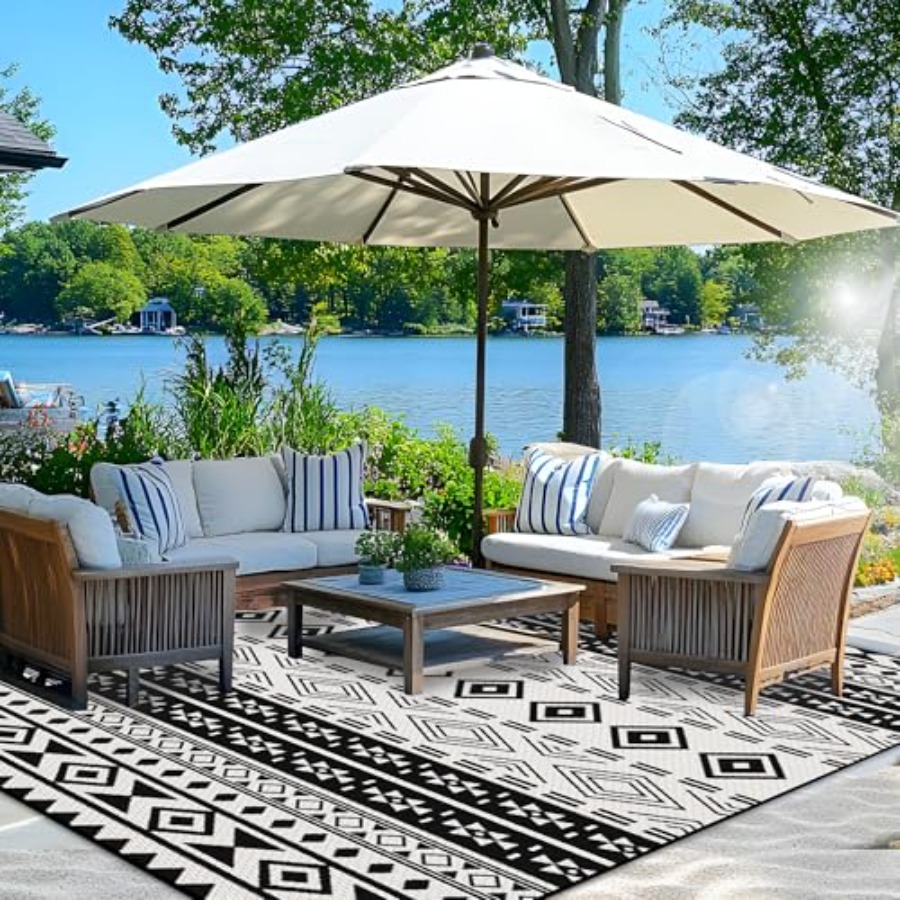 Outdoor 8x10 ft waterproof pat - Outdoor Camping Rugs 8X10 のレビューと価格