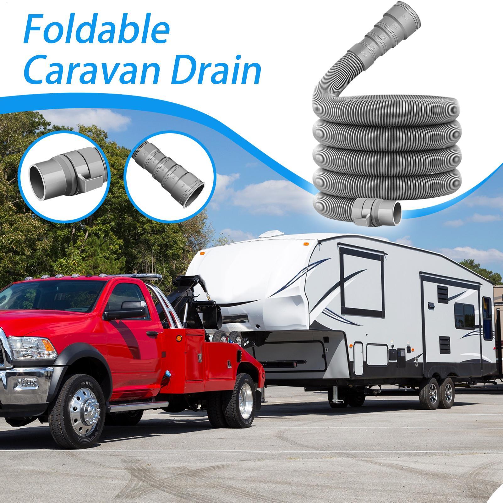 Foldable RV Sewer Hose Kit Sew - Outdoor Camping Trailer のレビューと価格