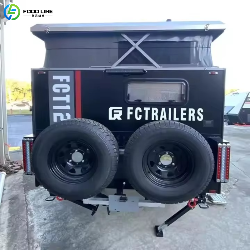 Customized Manufacturer Off-ro - Outdoor Camping Trailer のレビューと価格