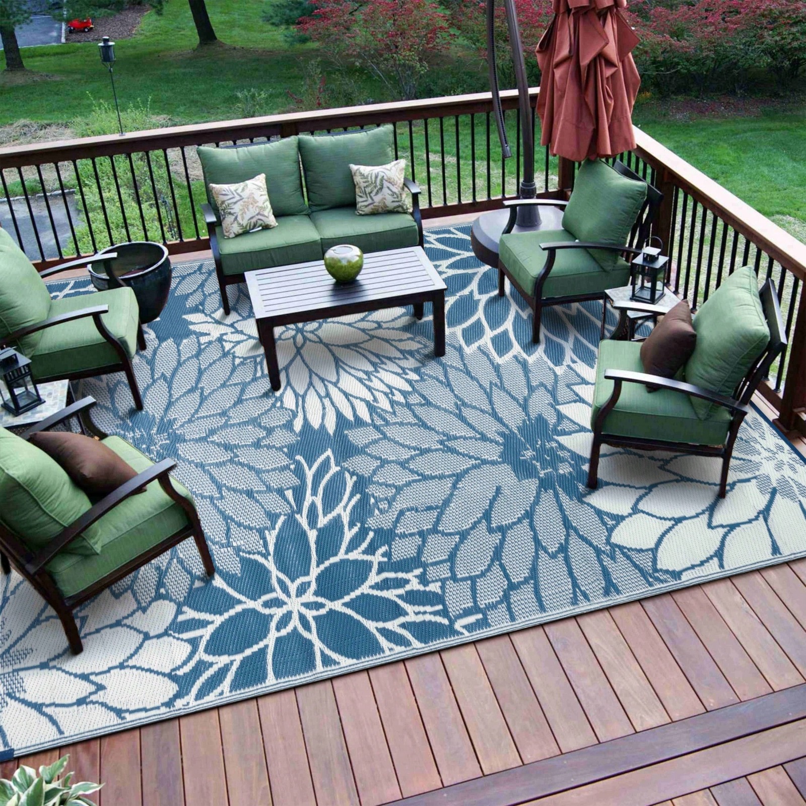 Plant Flowers Outdoor Plastic  - Outdoor Camping Rugs 8X10 のレビューと価格
