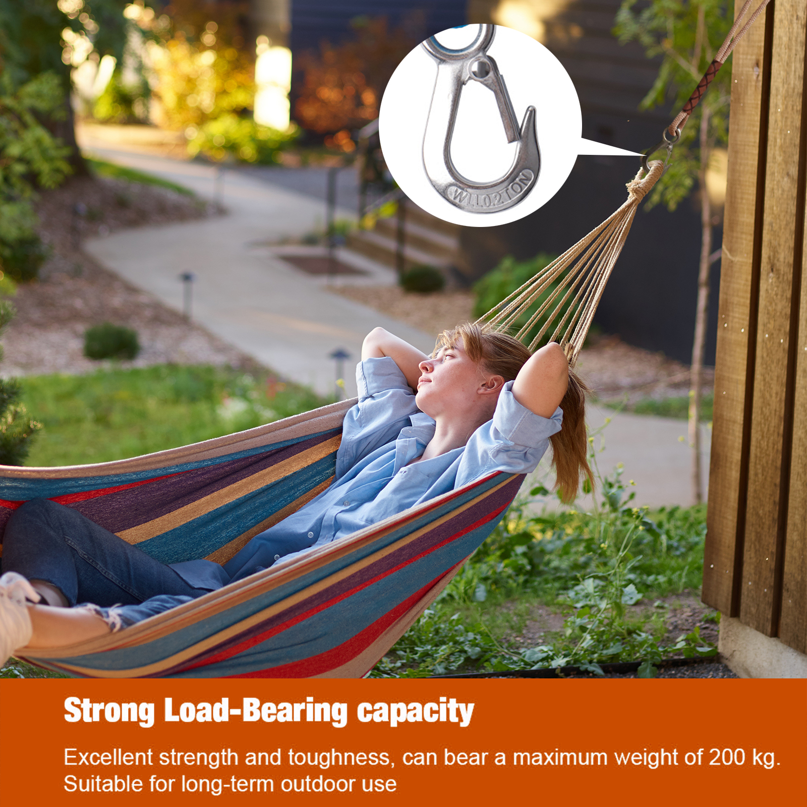 Swing Suspension Strap with He - Outdoor Camping Hammock のレビューと価格